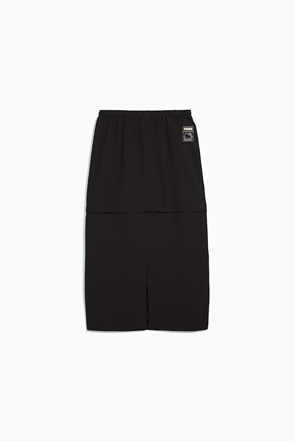 PUMA x HELLO KITTY AND FRIENDS Woven Maxi Skirt Women, PUMA Black, extralarge-GBR