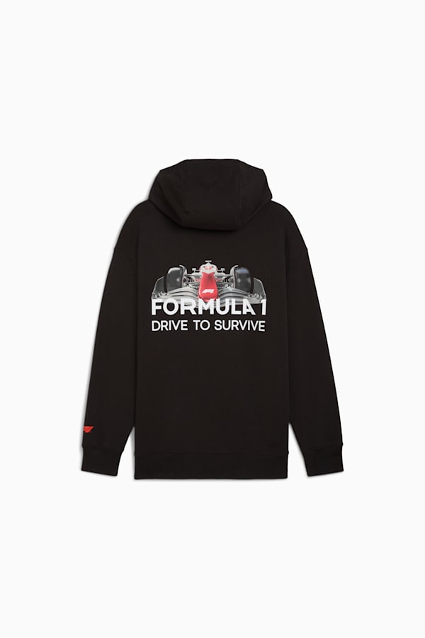 F1® Drive to Survive Graphic Hoodie Men, PUMA Black, extralarge