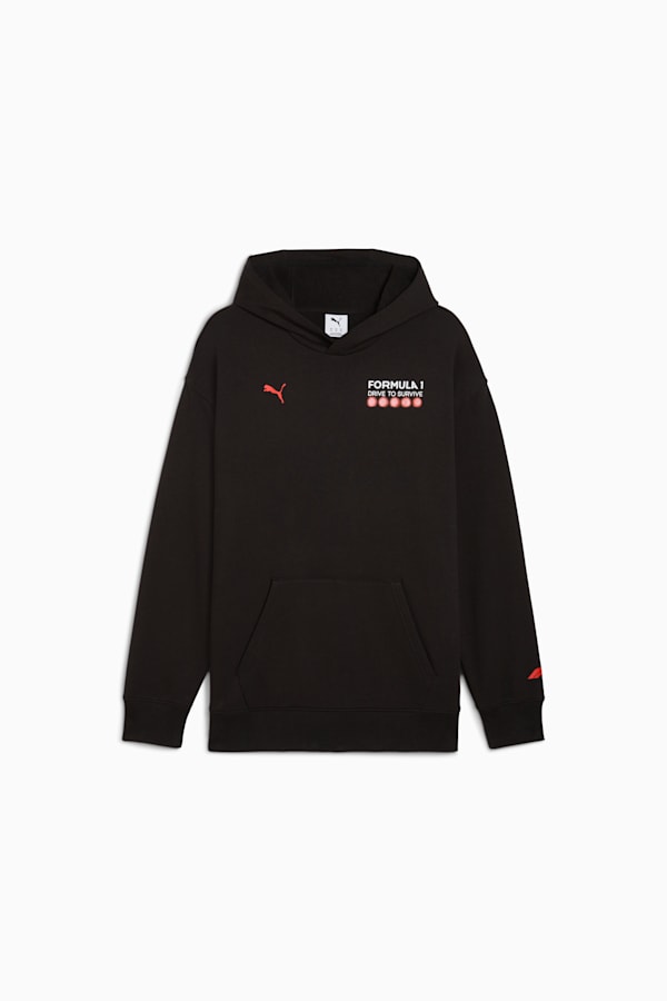 F1® Drive to Survive Graphic Hoodie Men, PUMA Black, extralarge
