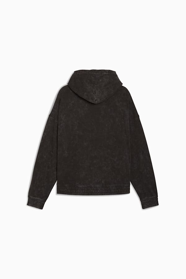 FUTURE.PUMA.ARCHIVE Boxy Washed Hoodie Unisex, PUMA Black, extralarge-GBR