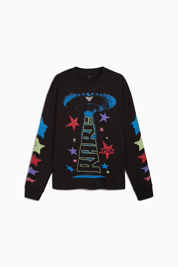 LaMelo Star Vision Long Sleeve Tee Men, PUMA Black, extralarge-GBR