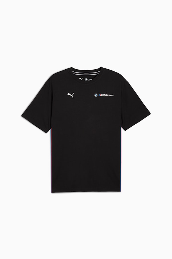 BMW M Motorsport Essentials+ Logo Tee Men, PUMA Black, extralarge