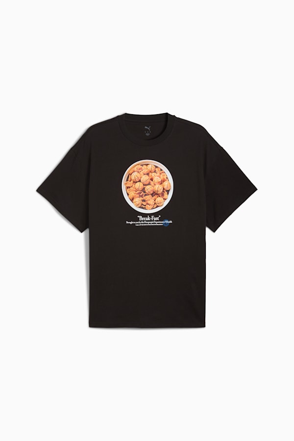 Hooptopia Break Fast Tee Men, PUMA Black, extralarge-GBR