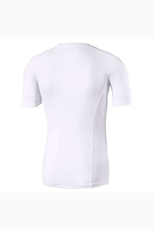 LIGA Baselayer Short Sleeve Tee Men, Puma White, extralarge