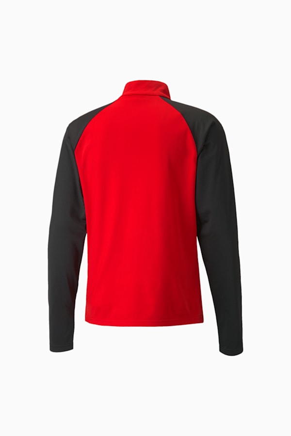 teamLIGA Quarter-Zip Football Top Men, Puma Red-Puma Black, extralarge