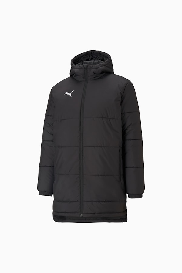 Bench Padded Football Jacket Men, Puma Black-Puma White, extralarge-GBR