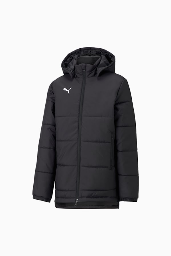 Bench Football Jacket Youth, Puma Black-Puma White, extralarge-GBR