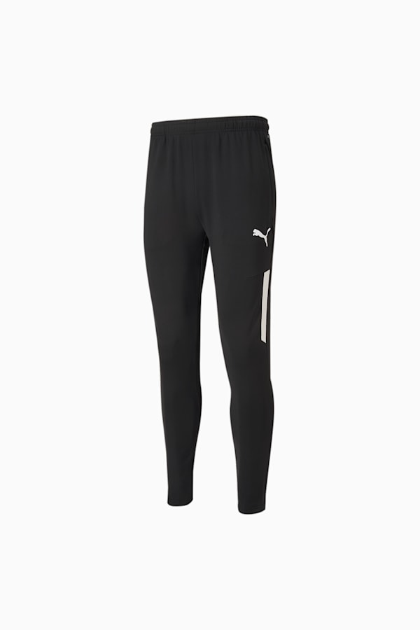 teamLIGA Pro Training Men's Football Pants, Puma Black-Puma White, extralarge