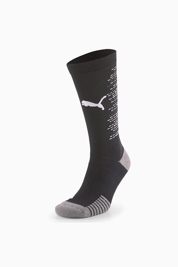 Men's Football Socks, Puma White-Puma Black, extralarge