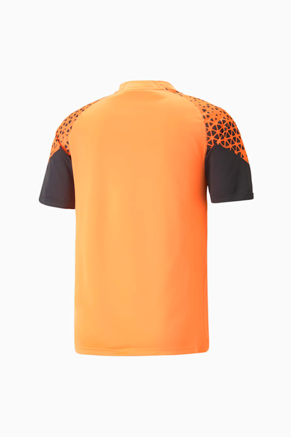 individualCUP Football Jersey Men, Ultra Orange-PUMA Black, extralarge