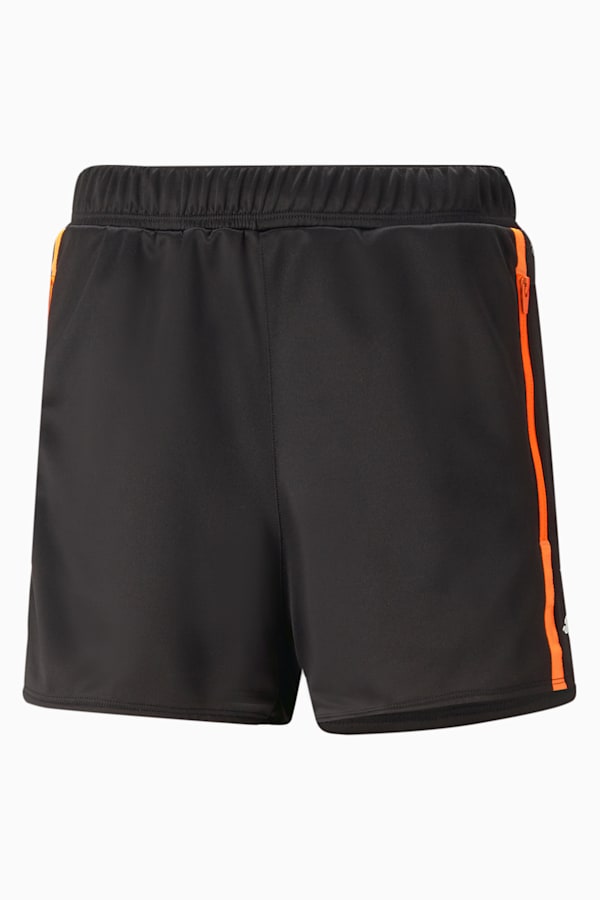 Puma black football shorts sale