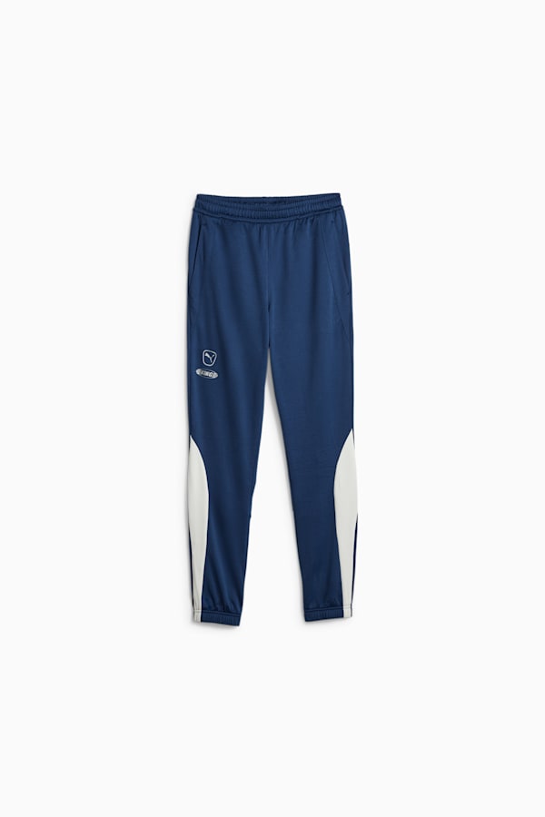 KING Pro Men's Football Training Pants, Persian Blue-Eucalyptus, extralarge-GBR