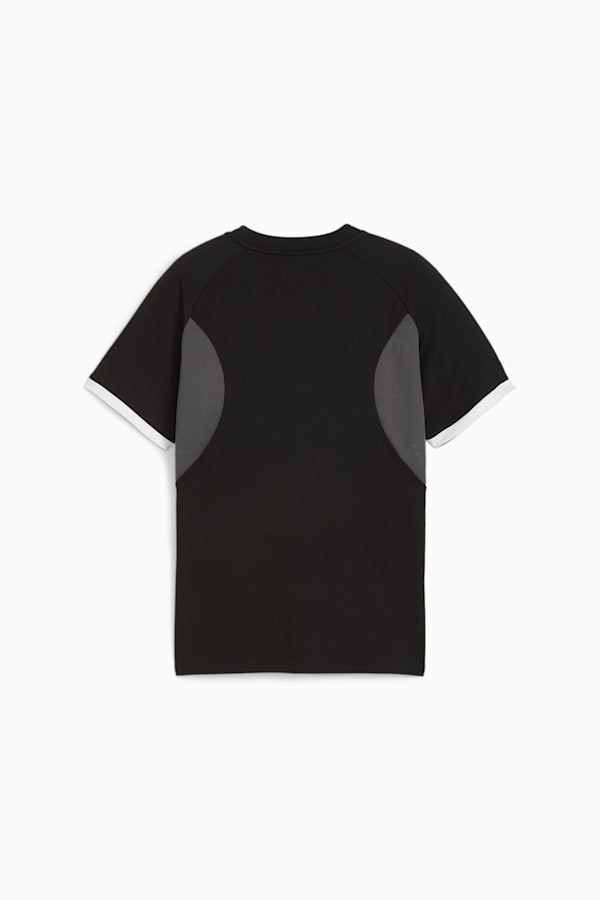 individualFINAL Graphic Jersey Youth, PUMA Black-Shadow Gray, extralarge-GBR