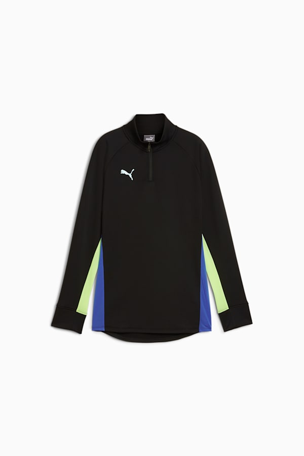 individualBLAZE Quarter-Zip Top Women, PUMA Black-Fizzy Apple, extralarge