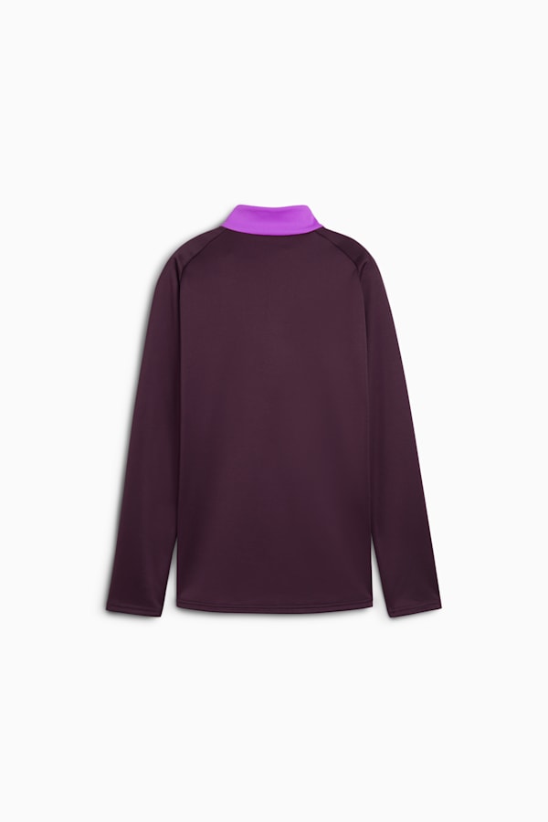 IndividualBLAZE 1/4 Zip Football Top Women, Midnight Plum, extralarge
