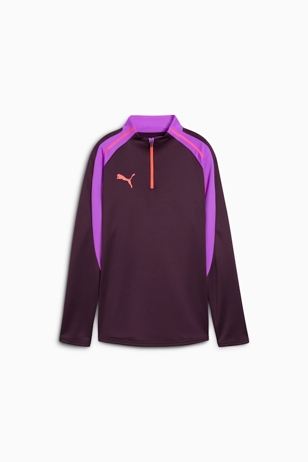 IndividualBLAZE 1/4 Zip Football Top Women, Midnight Plum, extralarge