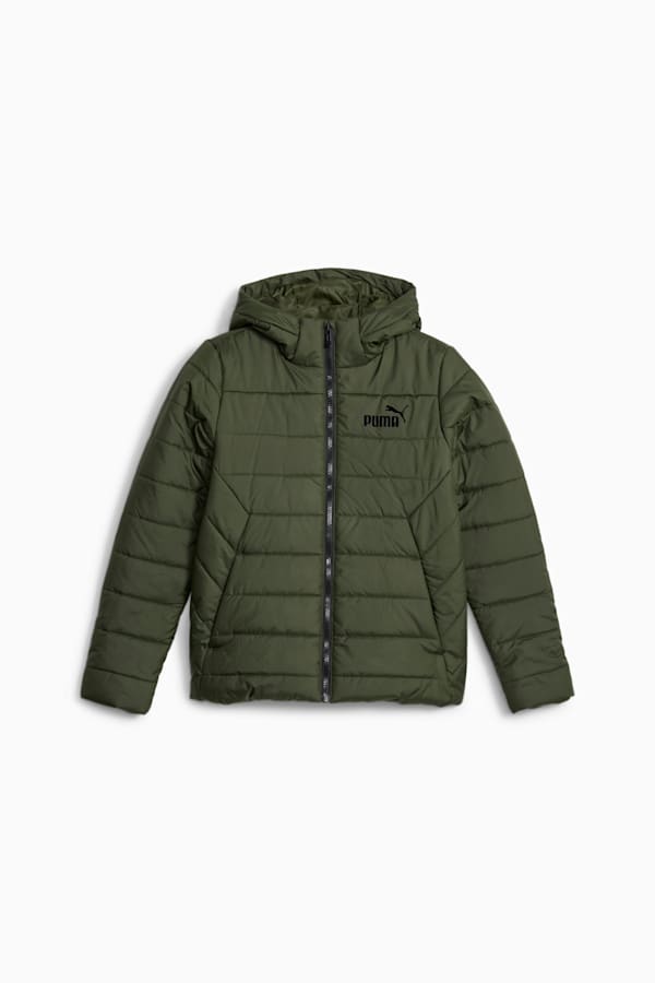 Essentials Padded Jacket Youth, Myrtle, extralarge