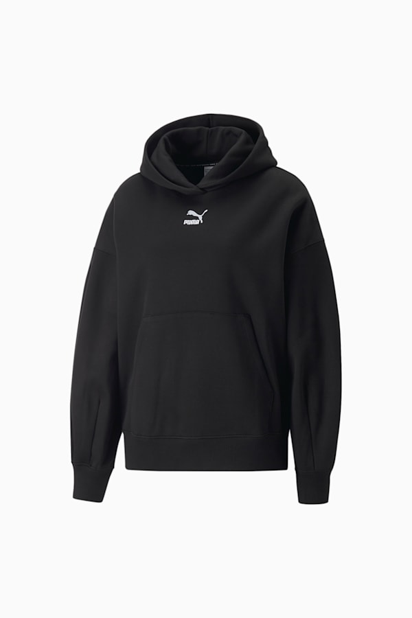 Classics Oversized Hoodie Women, Puma Black, extralarge