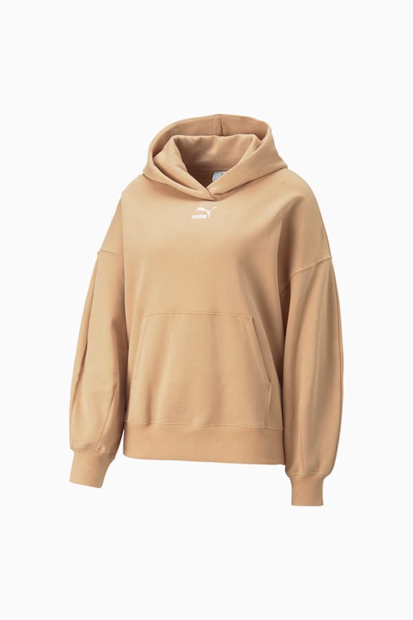 Classics Oversized Hoodie Women, Dusty Tan, extralarge-GBR