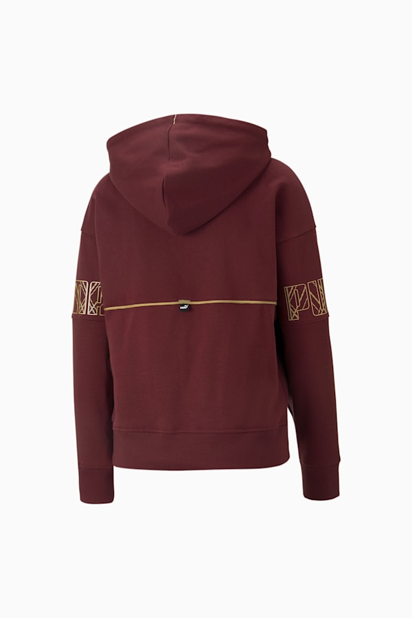 Gold puma hoodie best sale