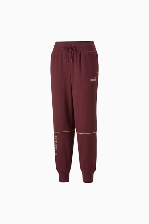 Power Deco Glam Pants Women, Aubergine, extralarge-GBR