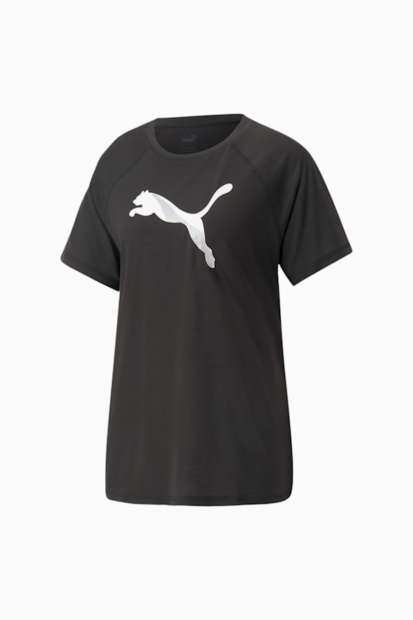 EVOSTRIPE Tee Women, PUMA Black, extralarge