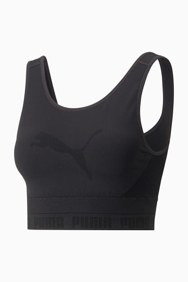 EVOKNIT Crop Top Women, PUMA Black, extralarge