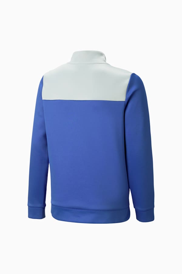 FIT Quarter-Zip Top Youth, Royal Sapphire, extralarge