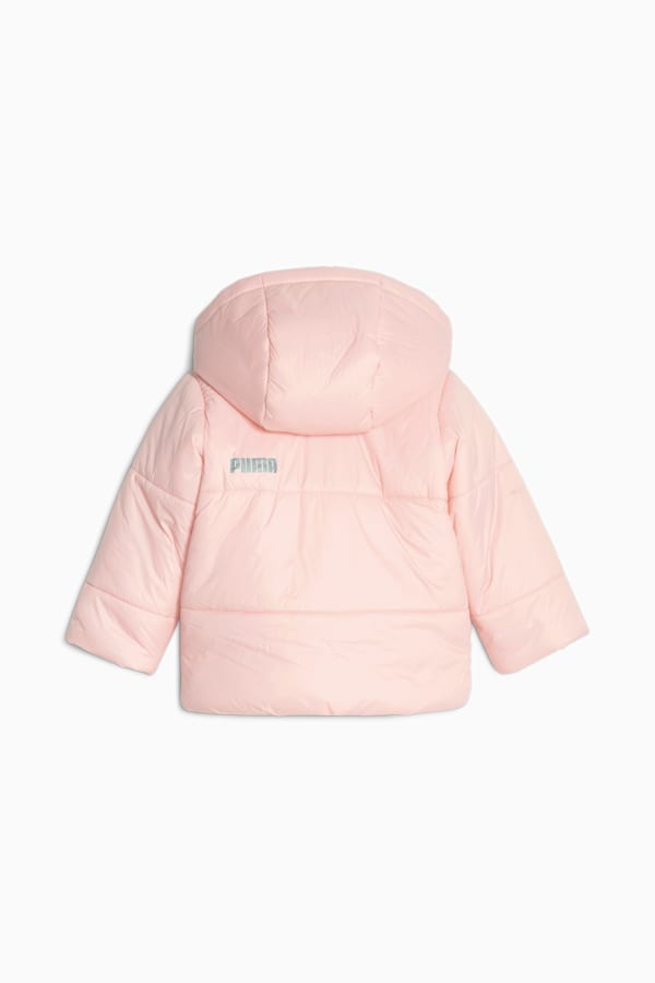 Minicats Toddlers' Hooded Padded Jacket, Peach Smoothie, extralarge