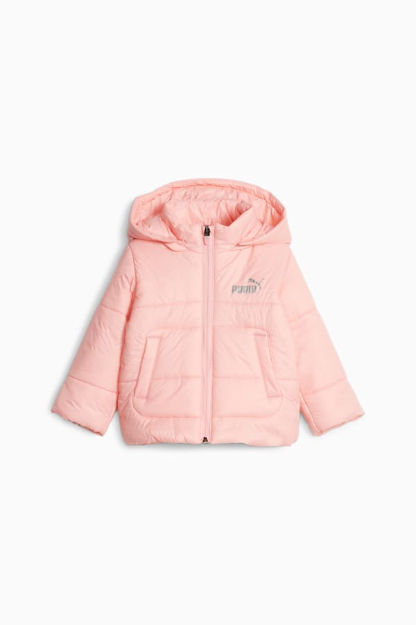 Minicats Toddlers' Hooded Padded Jacket, Peach Smoothie, extralarge
