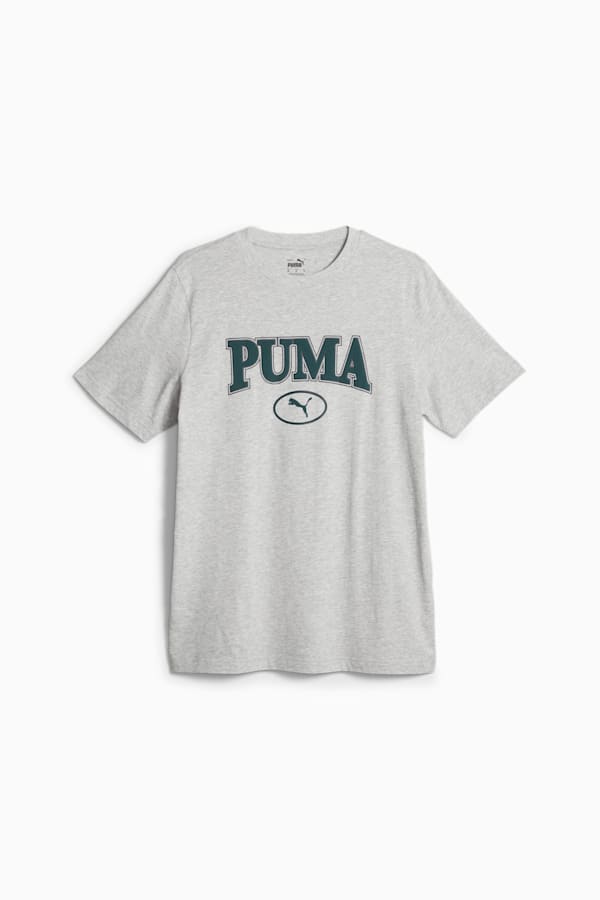 PUMA SQUAD Men's Tee, Light Gray Heather, extralarge