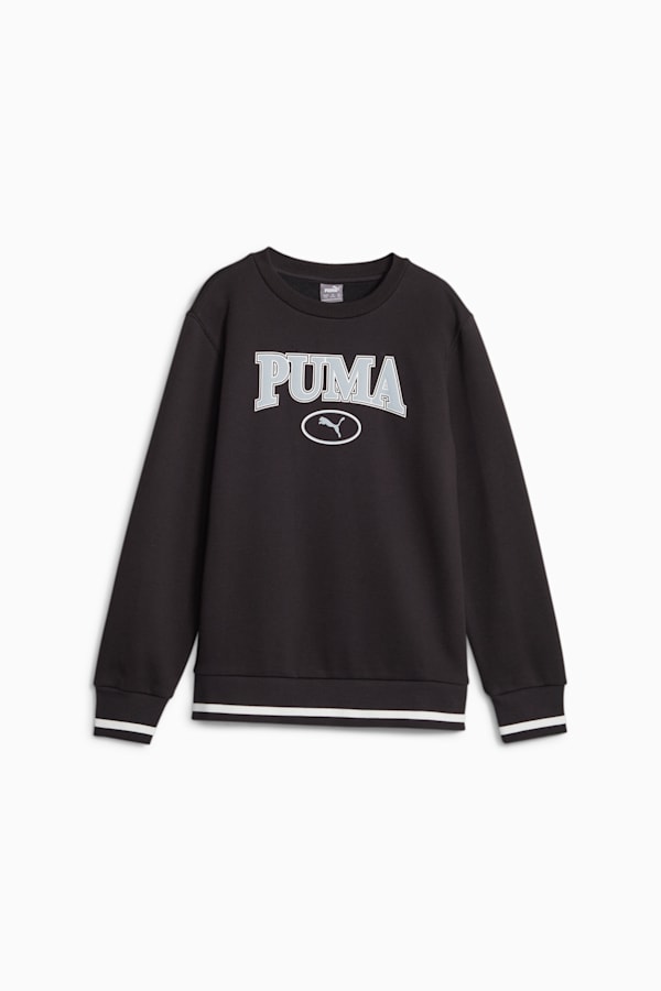 PUMA SQUAD Youth Sweatshirt, PUMA Black, extralarge