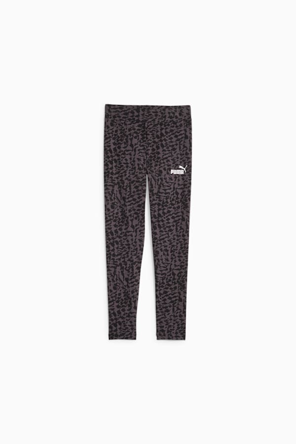 ESS+ ANIMAL Youth Leggings, PUMA Black, extralarge