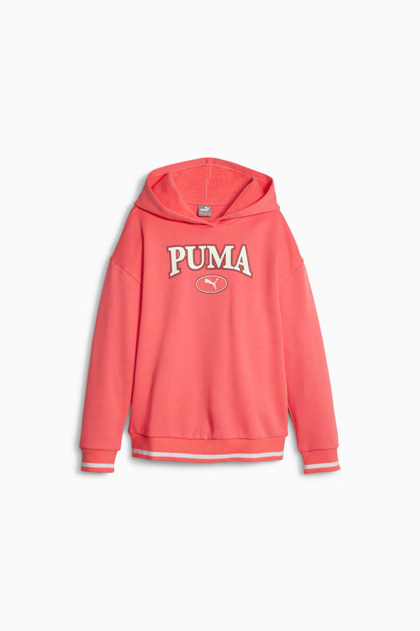 PUMA SQUAD Youth Hoodie, Electric Blush, extralarge