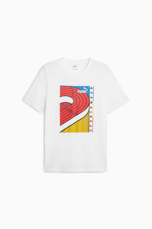 GRAPHICS Men's Tee, PUMA White, extralarge-GBR