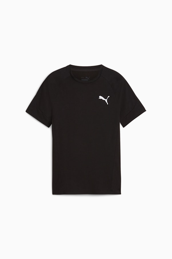 EVOSTRIPE Youth Tee, PUMA Black, extralarge