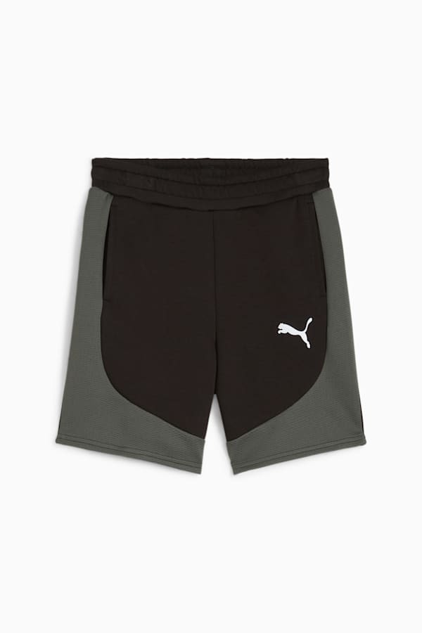 EVOSTRIPE Youth Shorts, PUMA Black, extralarge