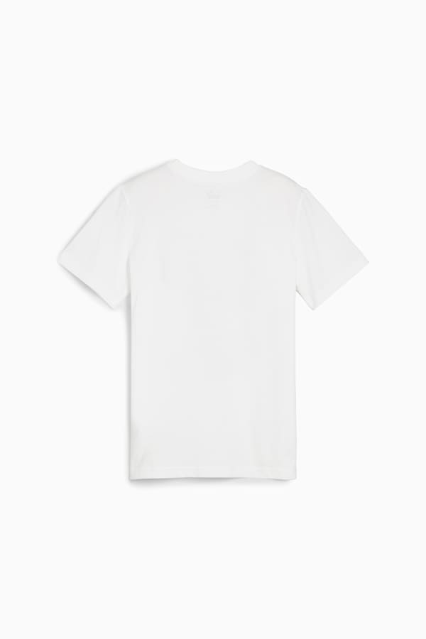 BASKETBALL BLUEPRINT Youth Tee, PUMA White, extralarge