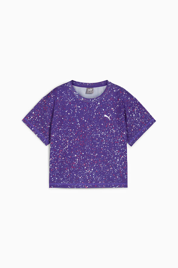 TRAIN FAVORITE Short Sleeve Youth Tee, Lapis Lazuli, extralarge