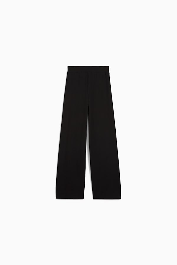 ESS Small No. 1 Logo High-Waist Straight Leggings Women, PUMA Black, extralarge