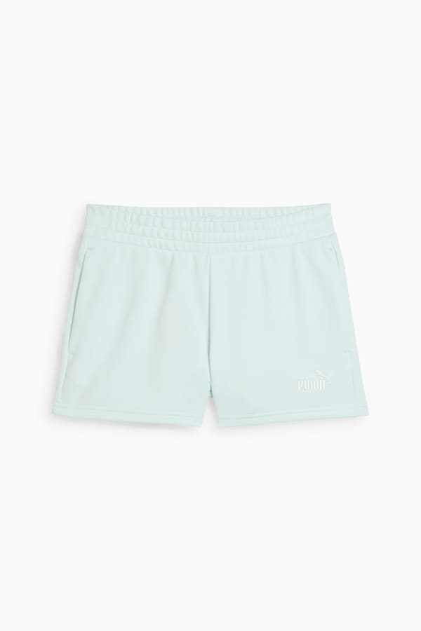 ESS Small No. 1 Logo 4'' Shorts Women, Peaceful Blue, extralarge