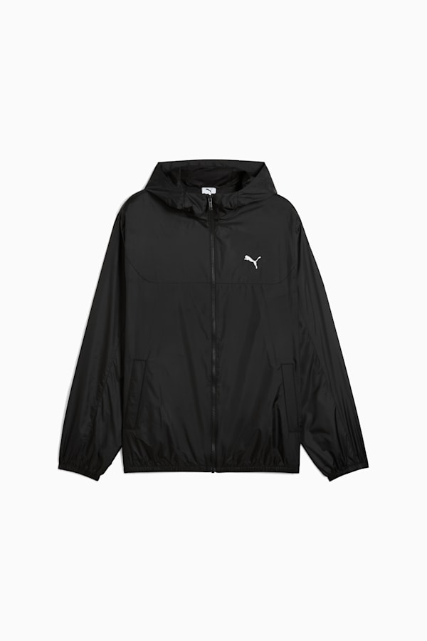 Essentials Regular Windbreaker Men, PUMA Black, extralarge
