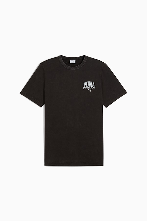 PUMA Class Washed Tee Men, PUMA Black, extralarge