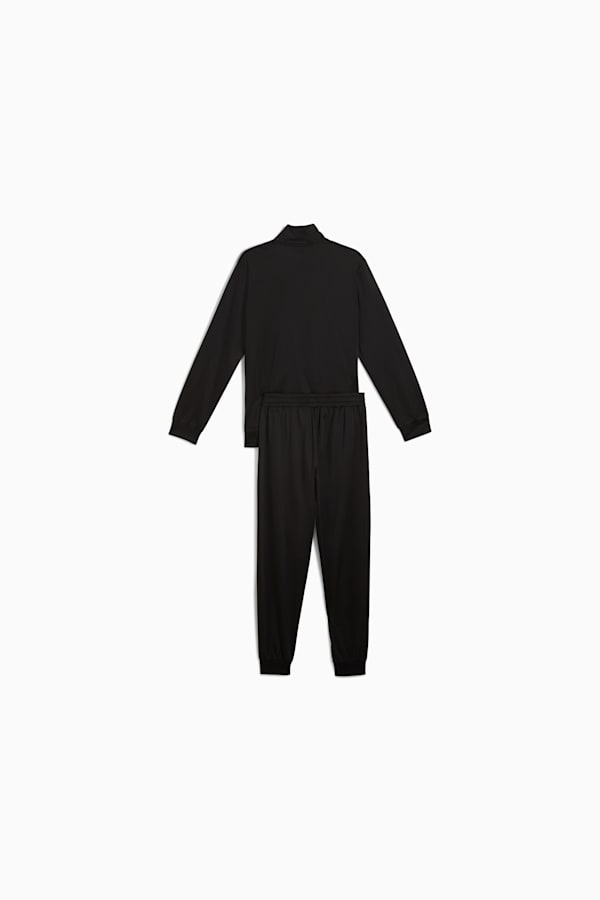 Poly Piping Tracksuit Men, PUMA Black, extralarge