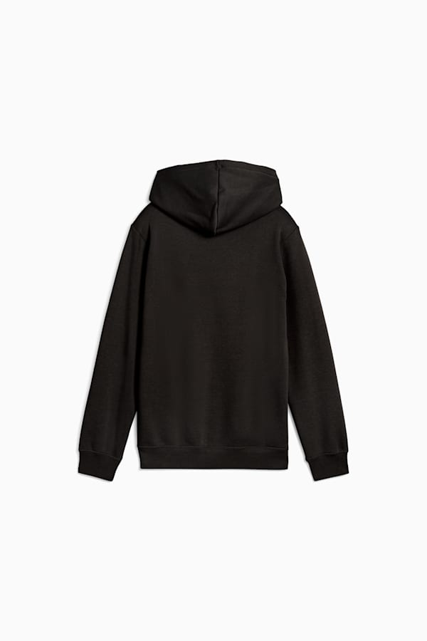 ESS No. 1 Logo Fleece Hoodie Youth, PUMA Black, extralarge-GBR