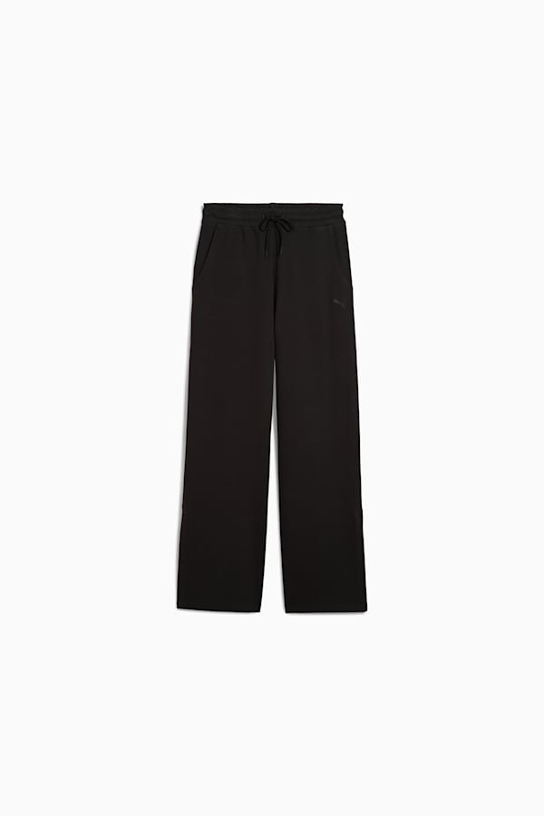 HER Comfort High-Waist Straight Pants Women, PUMA Black, extralarge