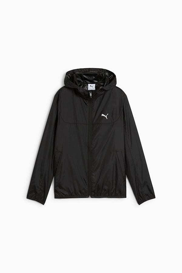 Essentials Regular Windbreaker Youth, PUMA Black, extralarge