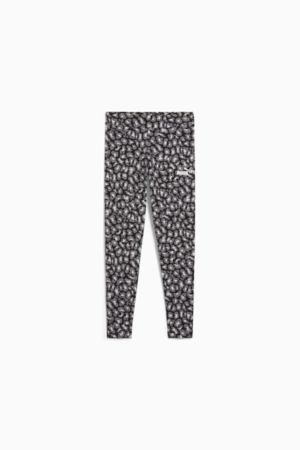 Essentials Aninmal Leggings Youth, PUMA Black, extralarge-GBR