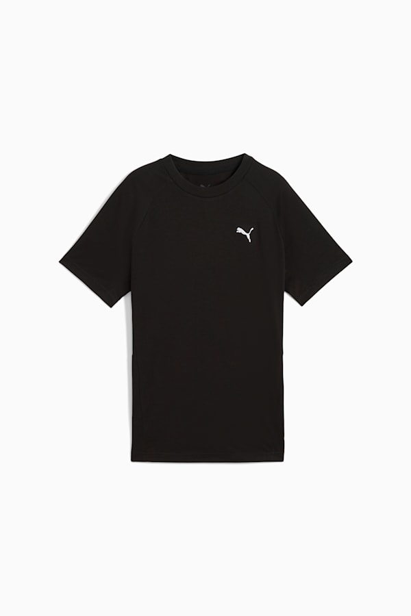 Evostripe Tee Youth, PUMA Black, extralarge-GBR