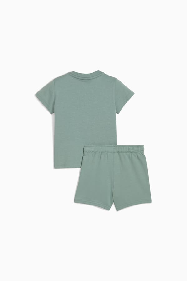 Minicats Sandy Adventures Tee and Shorts Set Toddler, Green Moon, extralarge